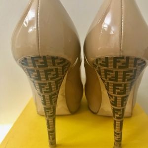 Authentic Fendi heels.  EU Size 40 (US size 8.5).